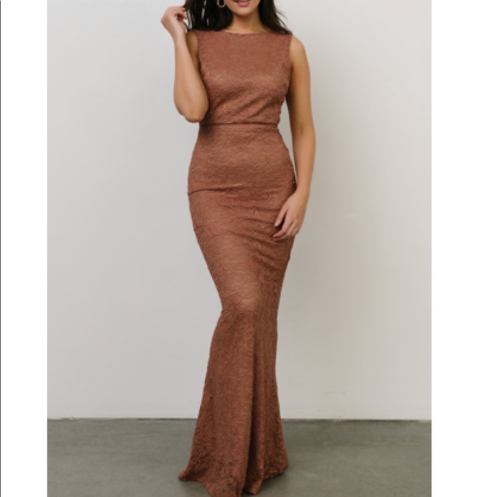Baltic Born Valentine Rust Sparkle Dress